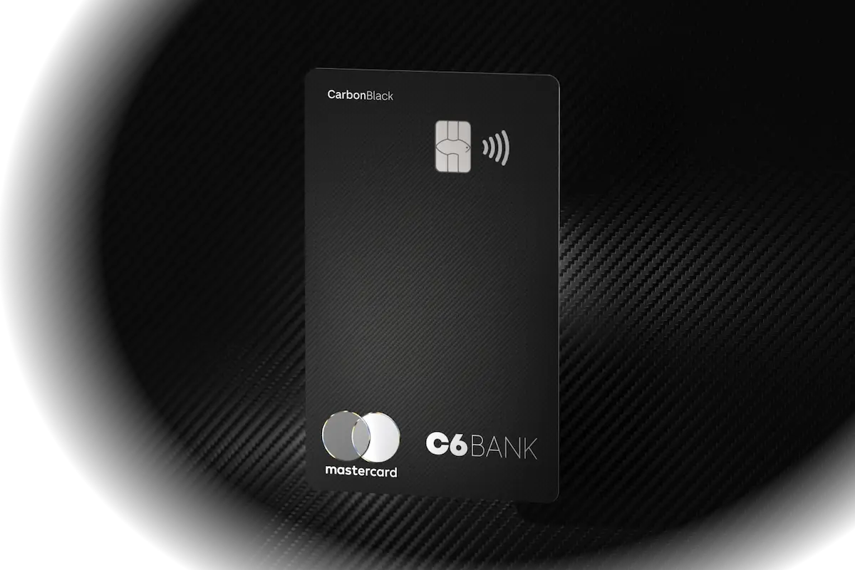 Cartão C6 Carbon Mastercard Black