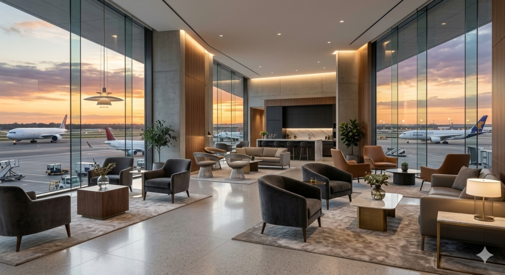 Salas VIP Disponíveis no Terminal 3 (Internacional)