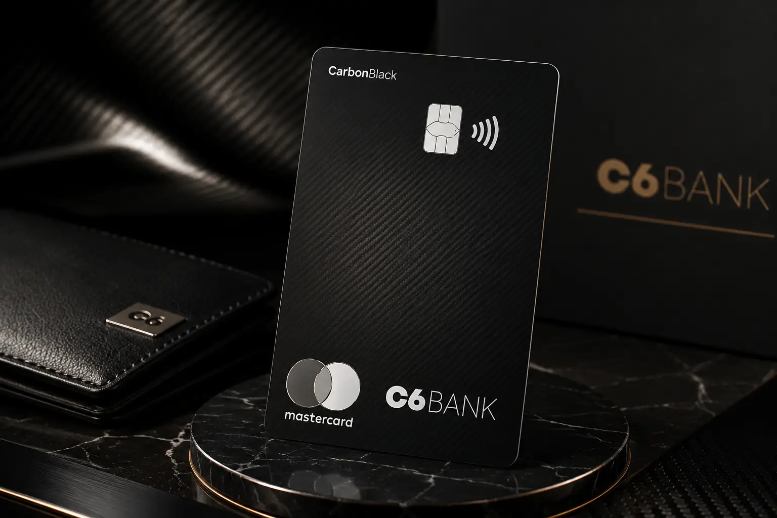Cartão C6 Carbon Mastercard Black