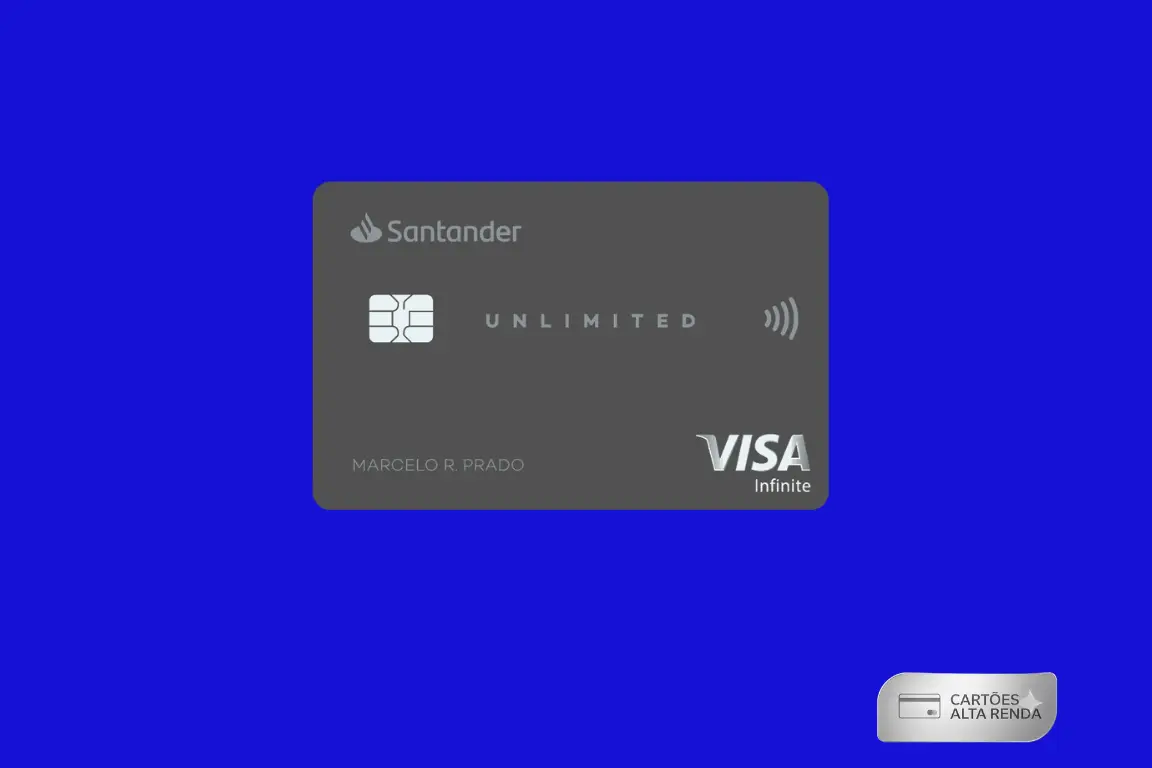 Cartão Santander Unlimited Visa Infinite