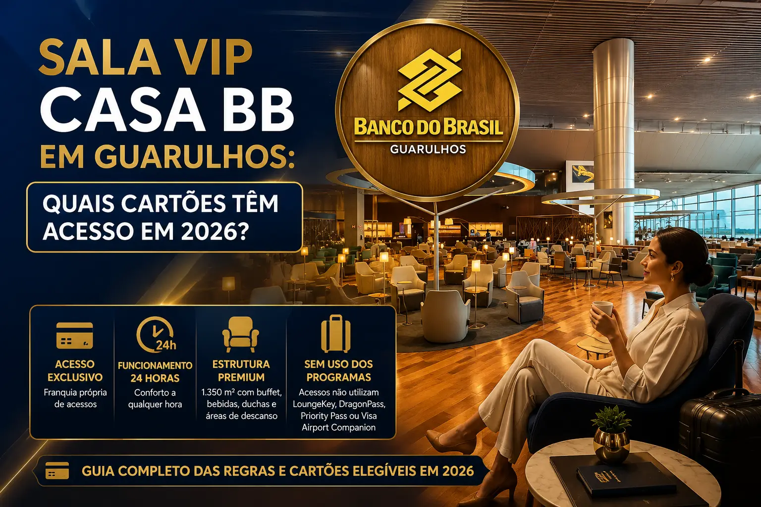 Sala VIP Casa BB em Guarulhos