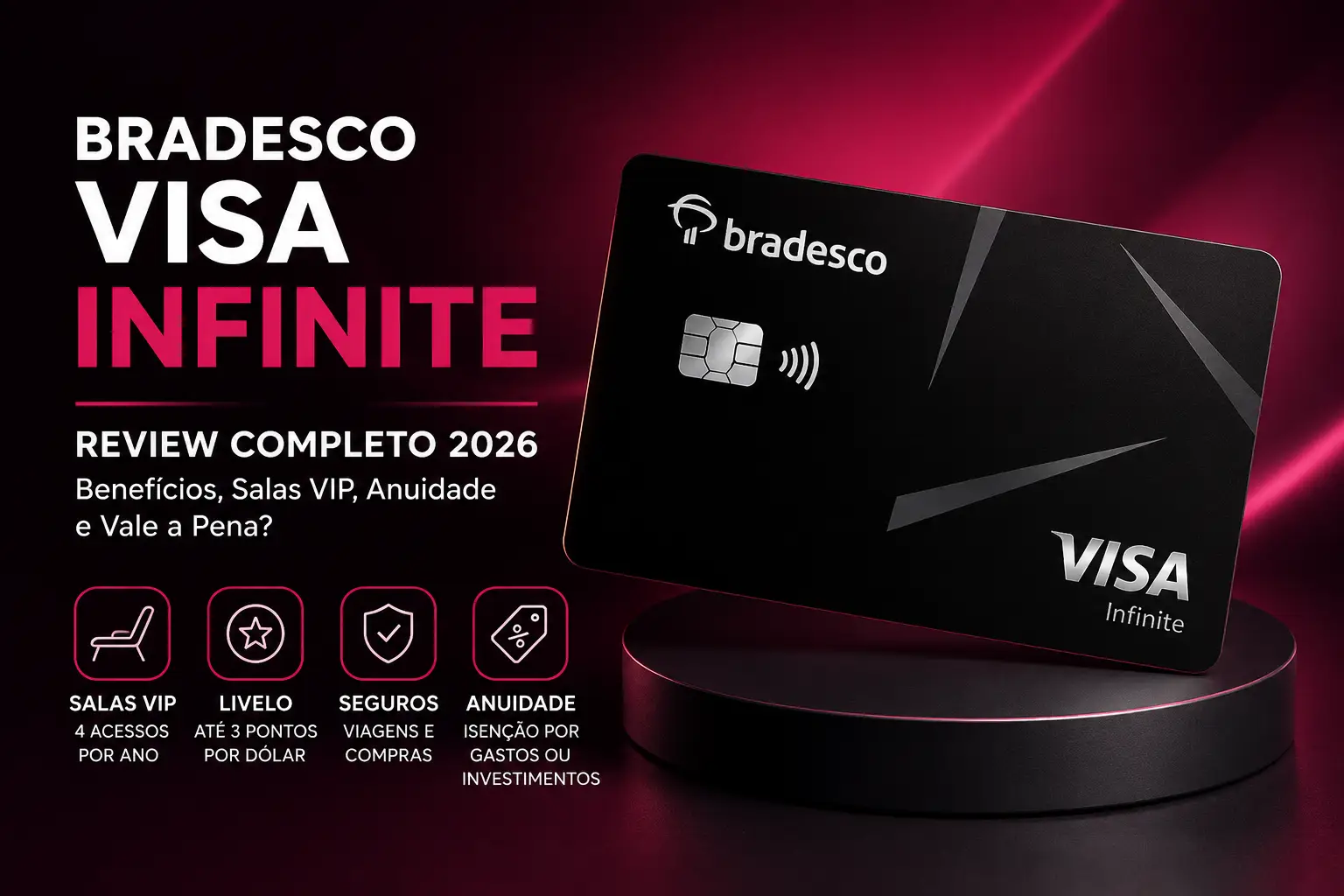 Cartão Bradesco Visa Infinite