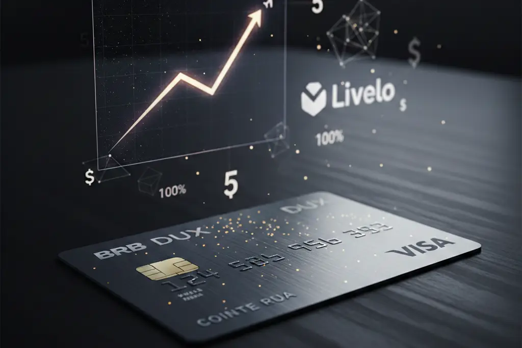 BRB DUX Visa Infinite: Até 7 Pontos por Dólar e o Programa Mais Agressivo da Livelo em 2026?
