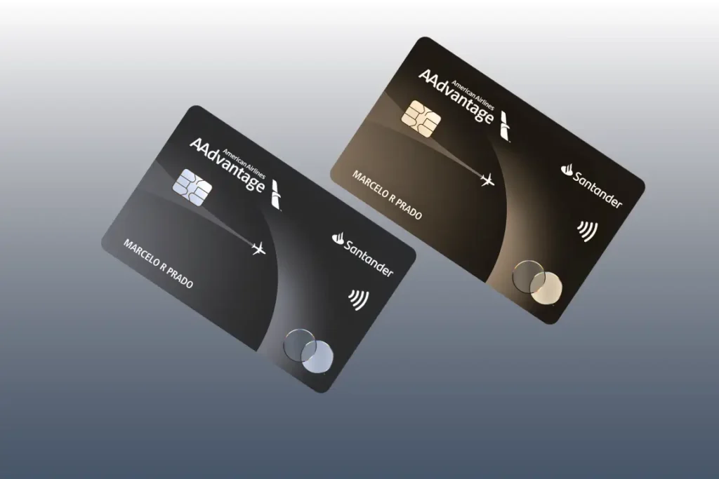 Cartão Santander AAdvantage Black com foco em milhas internacionais, benefícios Mastercard Black e viagens em 2026