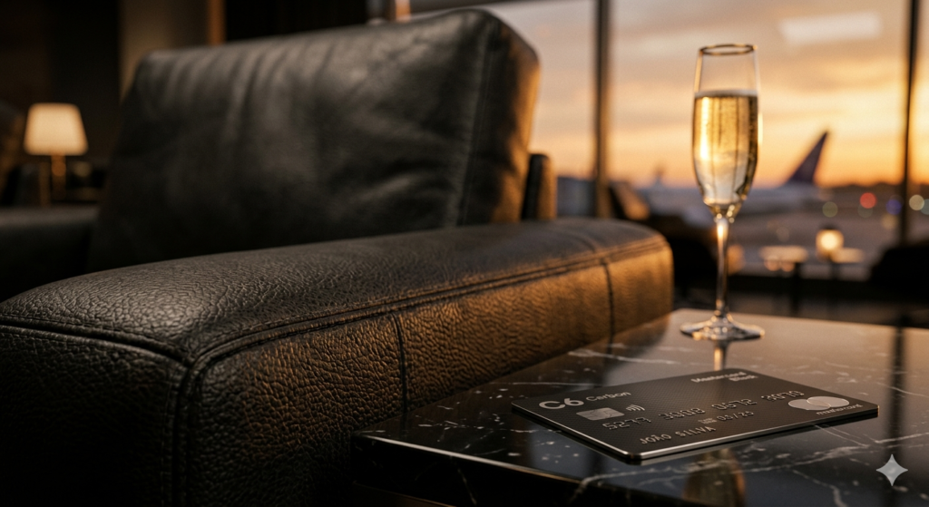 Benefícios de Viagem e Salas VIP