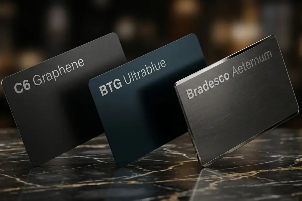 C6 Graphene vs BTG Ultrablue vs Bradesco Aeternum