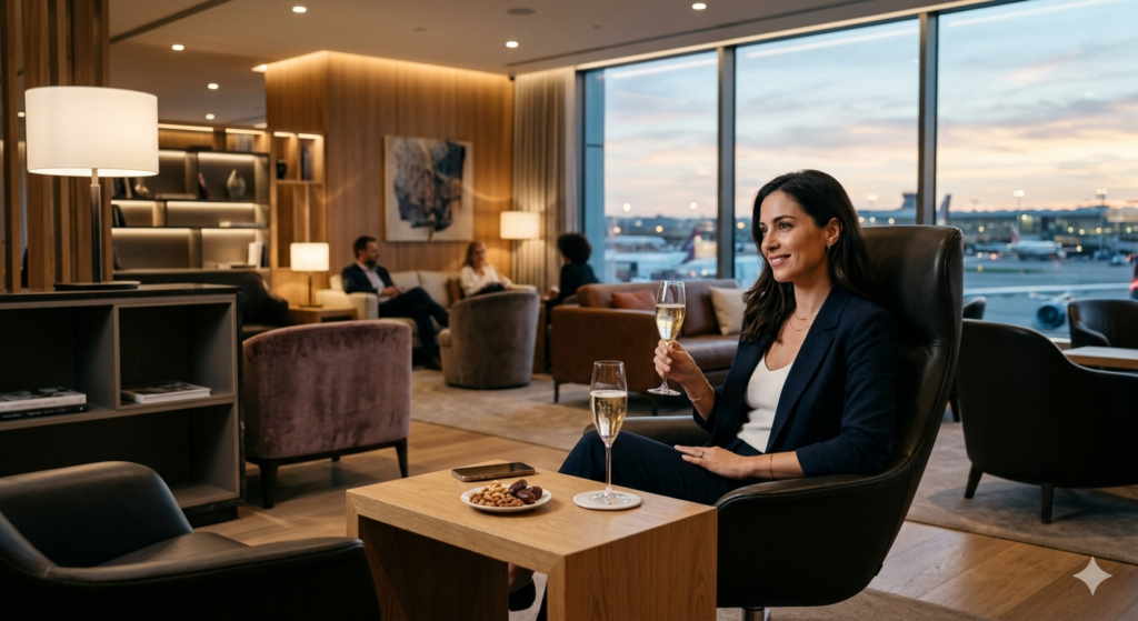 Salas VIP e Benefícios de Viagem