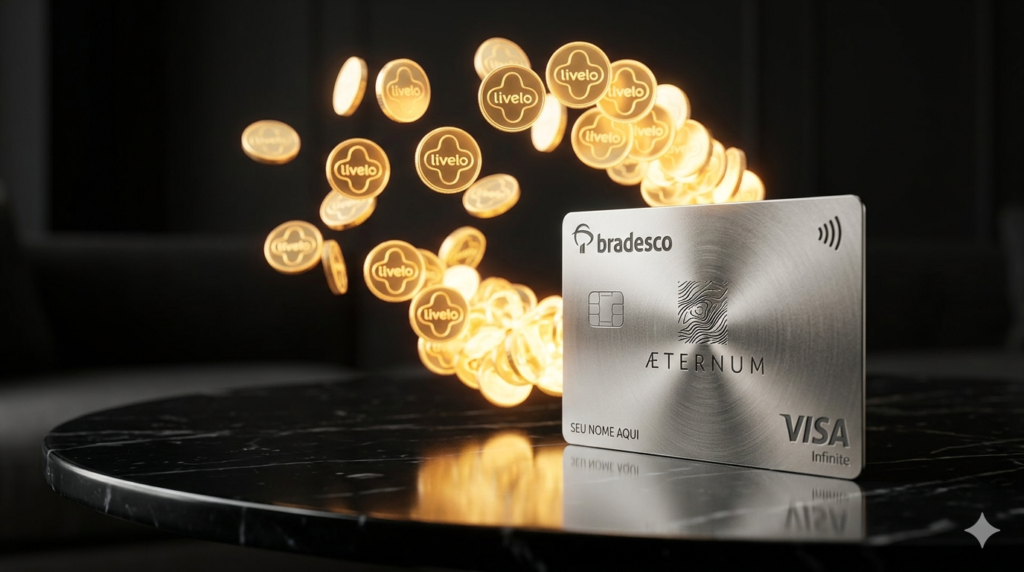 Pontuação Livelo do Bradesco Aeternum