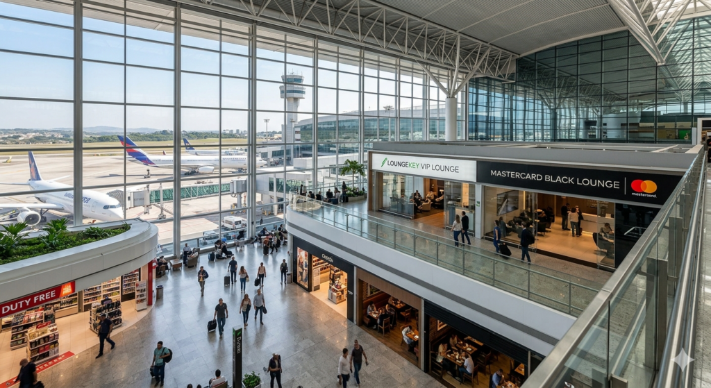 Principais Aeroportos com Salas VIP LoungeKey no Brasil