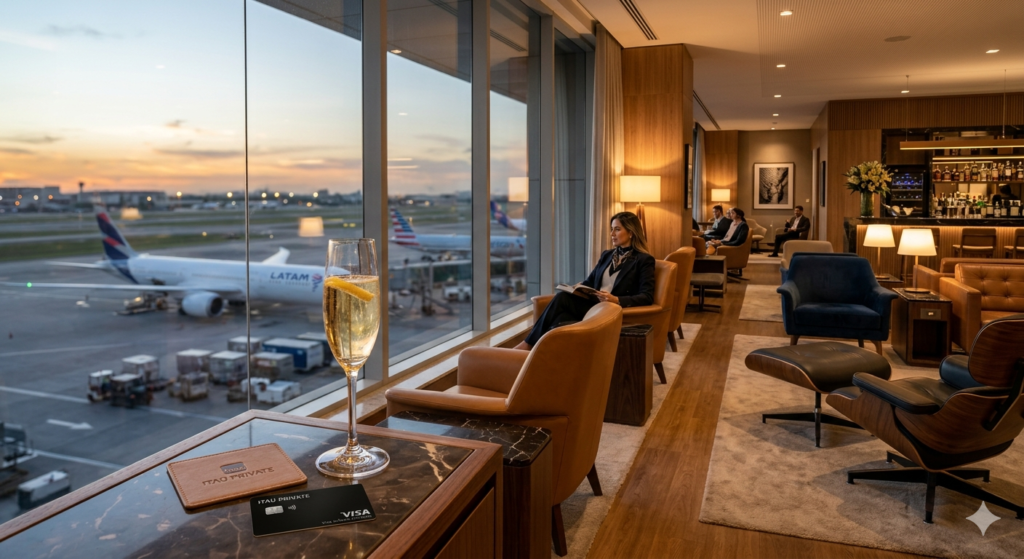 Salas VIP e Experiência em Aeroportos