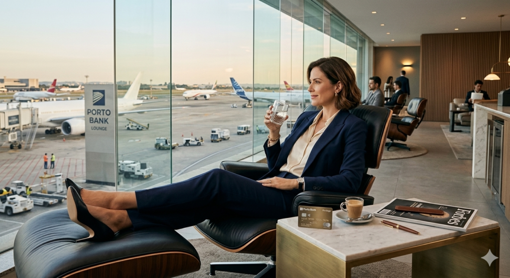 Salas VIP ilimitadas em aeroportos