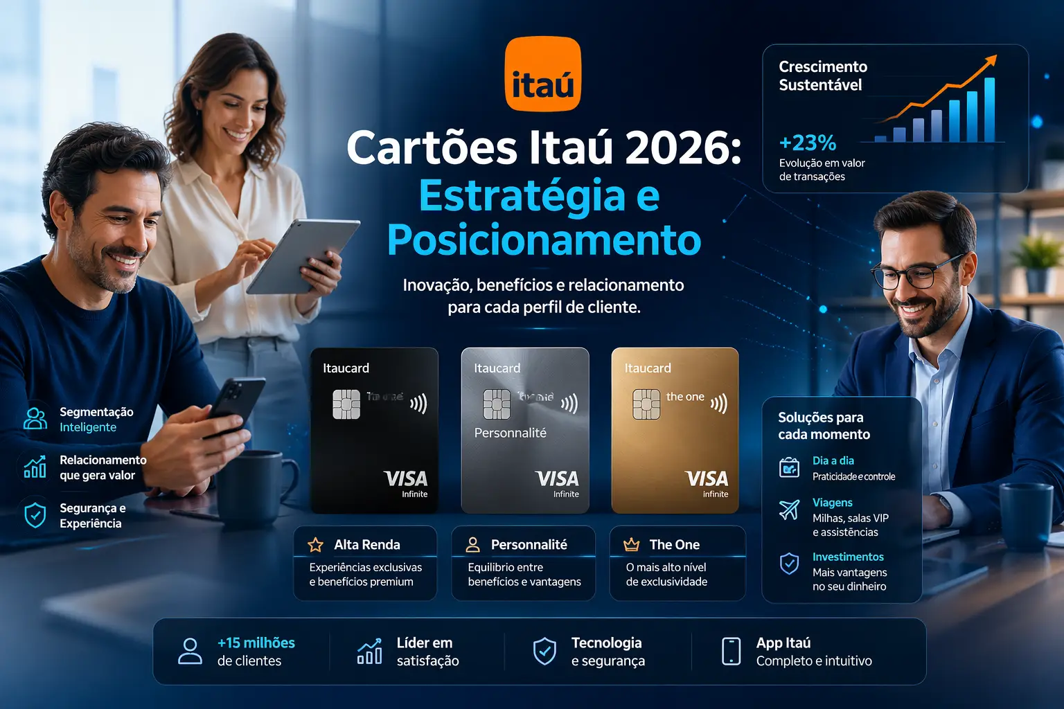 Cartões Itaú em 2026: Posicionamento e Estratégia