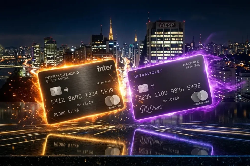 Principais bancos emissores de cartões Mastercard no Brasil em 2026 com foco em cartões premium e alta renda