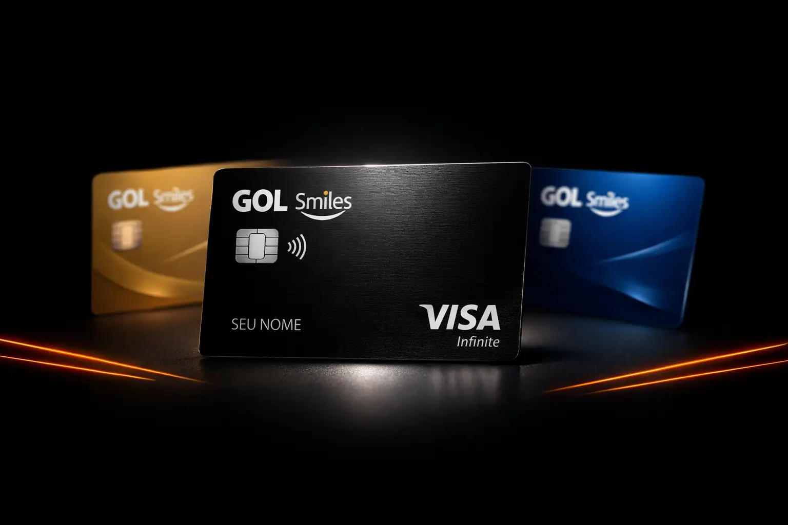 Cartões GOL Smiles Visa Infinite e Platinum com promoção de até 7 milhas por dólar em 2026