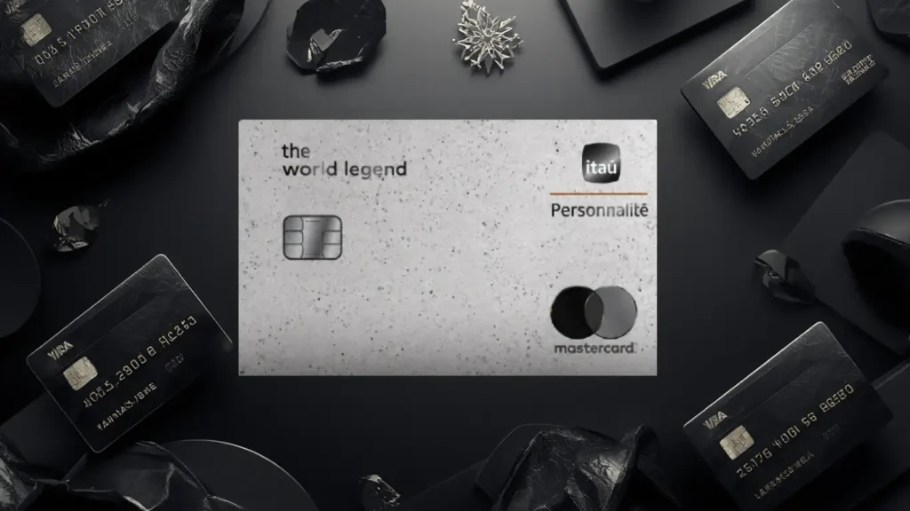 imagem do cartão Itaú Personnalité The World Legend Mastercard