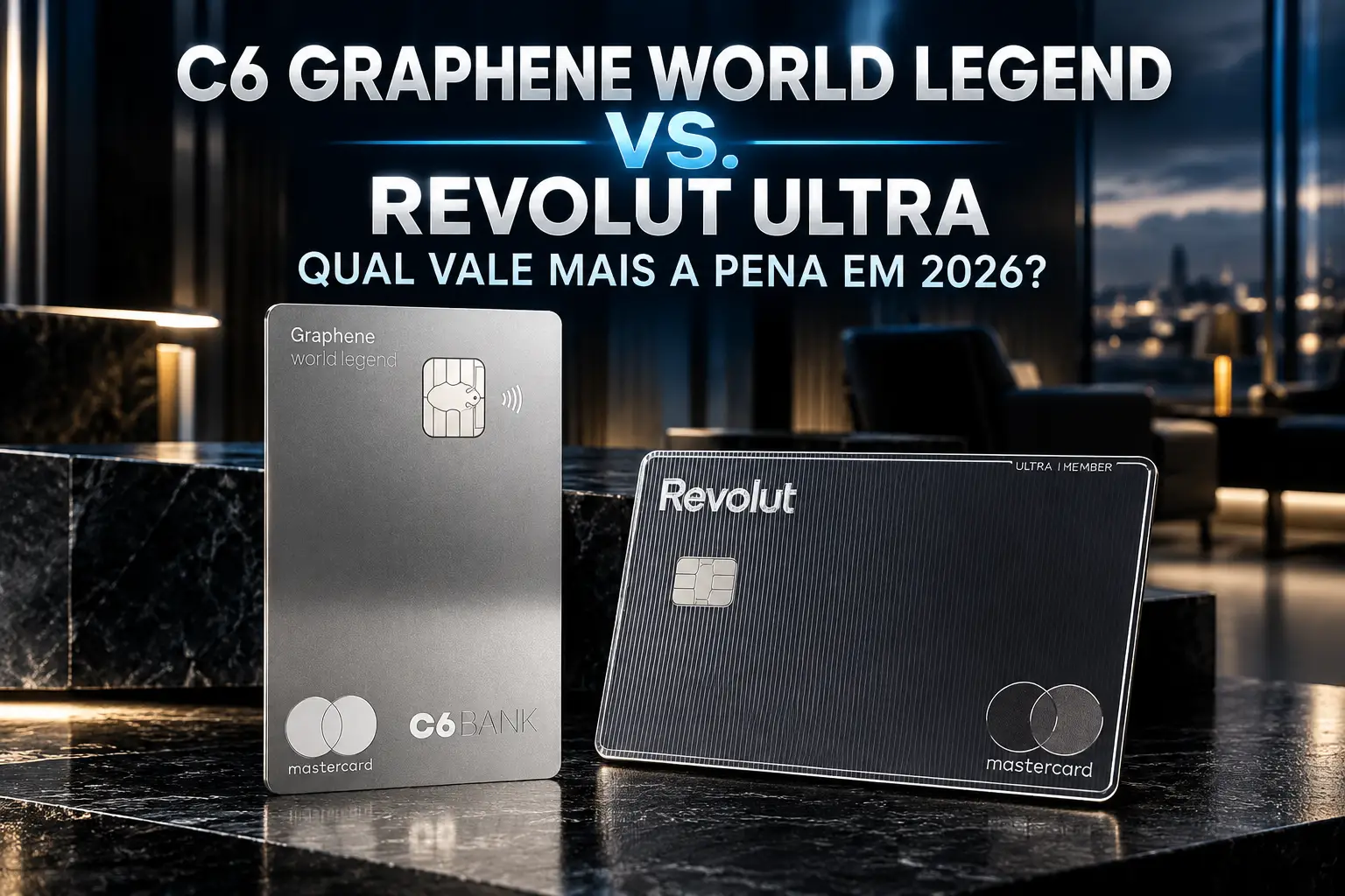 C6 Graphene World Legend vs. Revolut Ultra: Qual Vale Mais a Pena em 2026?